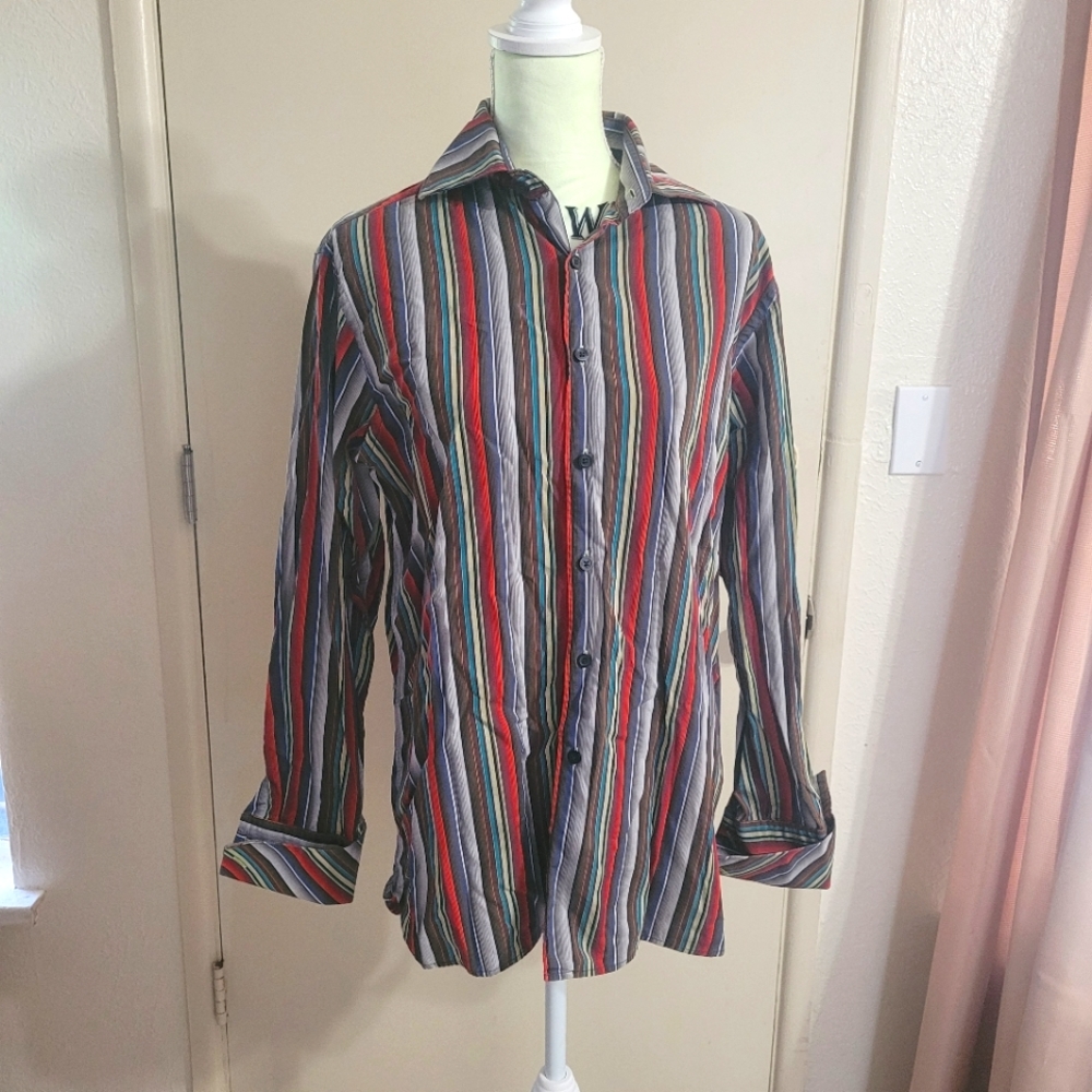 ✨️$5 Sale✨️ J. Ferrar Modern Fit Shirt Size Medium
